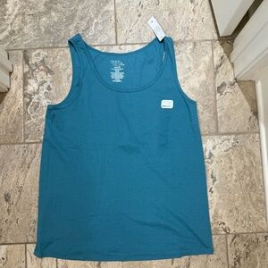 NWT size XL Maternity Time and Tru Teal Tank Top